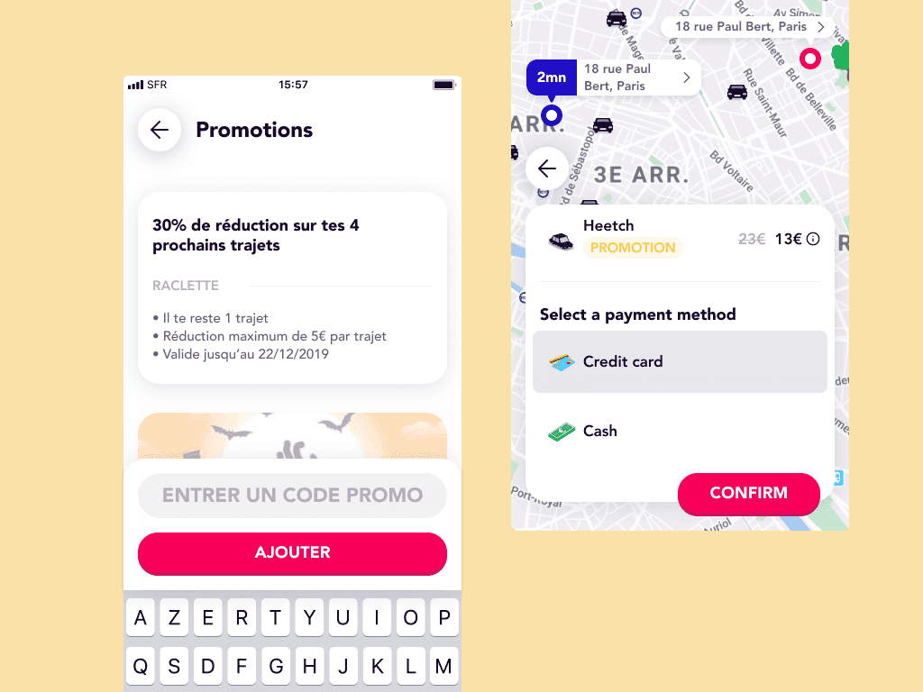 Allowed users to enjoy discounts